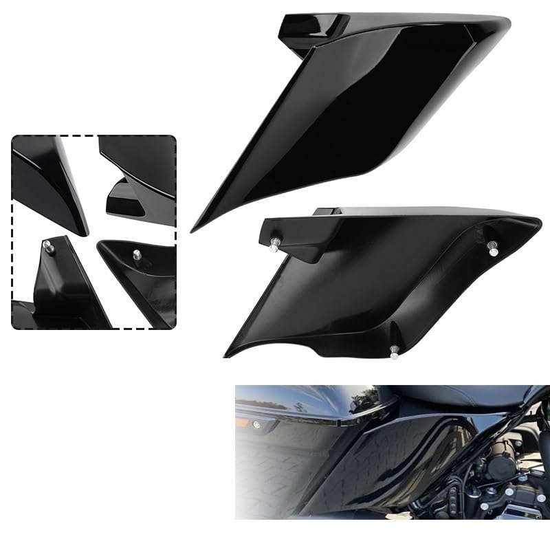 Cubierta de batería compatible con Touring 14-23 en ABS inyectado de alta resistencia 2