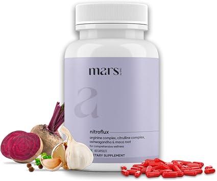 mars by GHC nitroflux Capsules and Beetroot Capsules Bundle