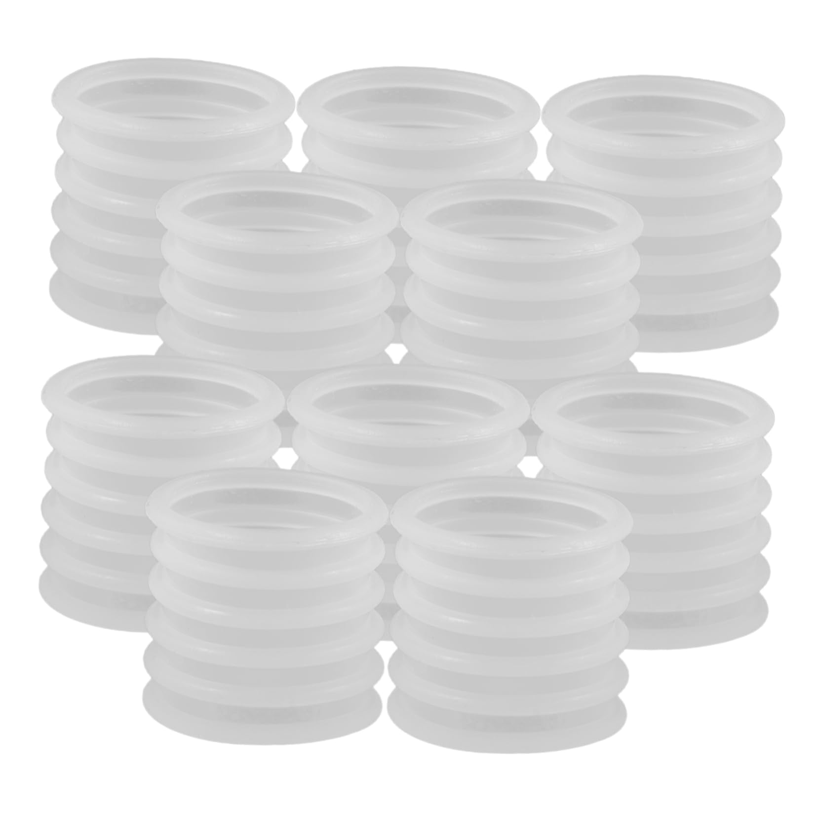 Cabilock 300piezas Fundas Antideslizantes para Perchas De Silicona Agarre para Hangers Accesorios para Ropa para Tiendas y