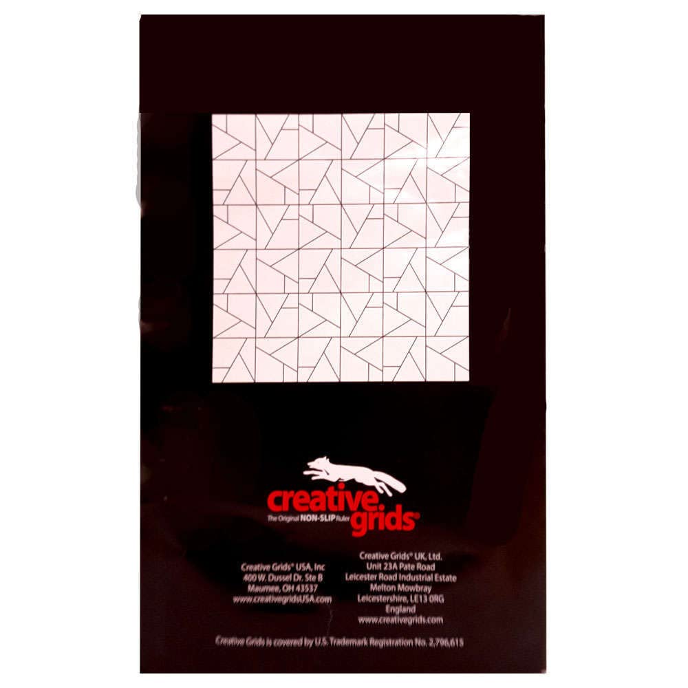 Creative Grids Scrap Crazy 6 Template Set – Quilting Ruler -3