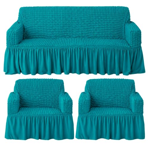 Image of Turkish Bubble Sofa Cover 3 Seater and 2 Seater
