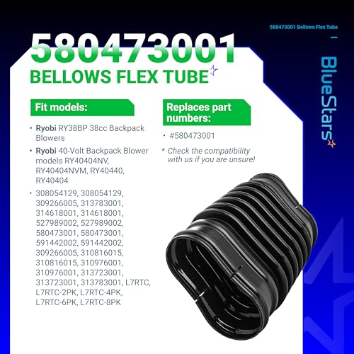 BlueStars 580473001 Replacement Bellows Flex Tube - For Ryobi RY38BP by BlueStars - Used condition - Image 4