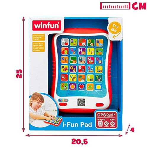 Tableta educativa winfun para conectar con las primeras sonrisas de tu bebé 2