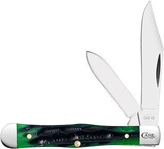 Case xx Knives Deep Canyon Hunter Green Swell Center Jack 75837 Pocket Knife