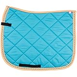 Form: DR Imperial Riding Zadeldekje dressuur Italy Petrol-Ocean 1 maat