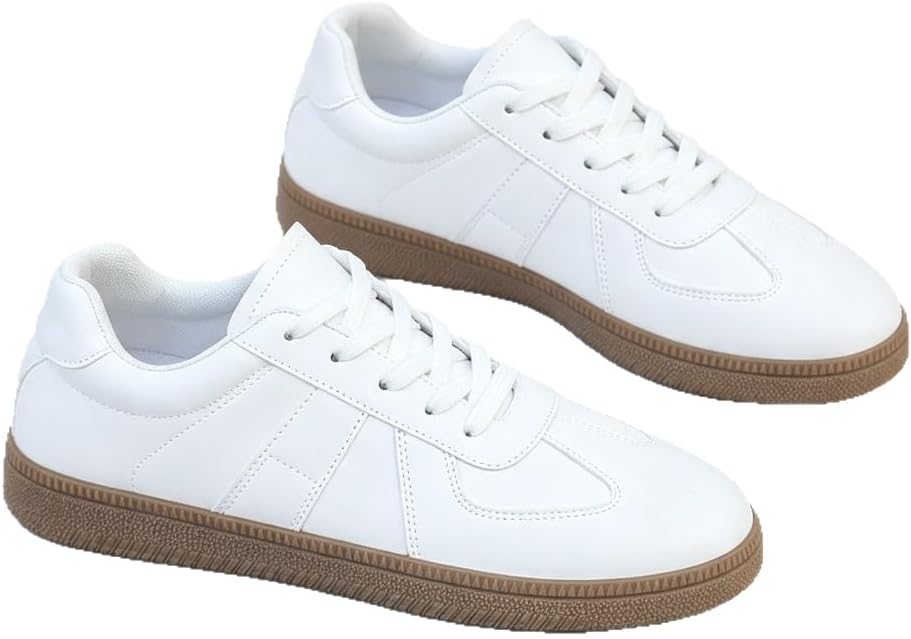 Little White Shoes Women's Spring and Autumn, Versatile Sports Casual Running Flats