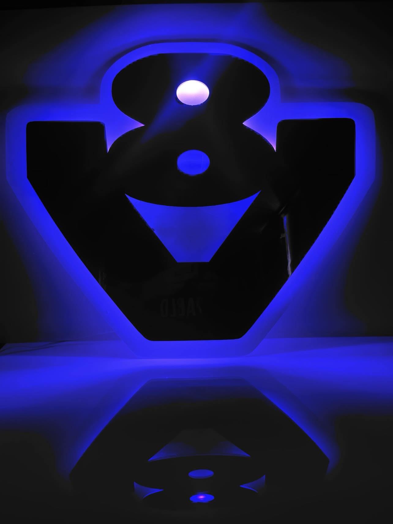 Scania v8 - Akcesoria do ciężarówek Scania v8 - Znak Scania Led Logo RGB
