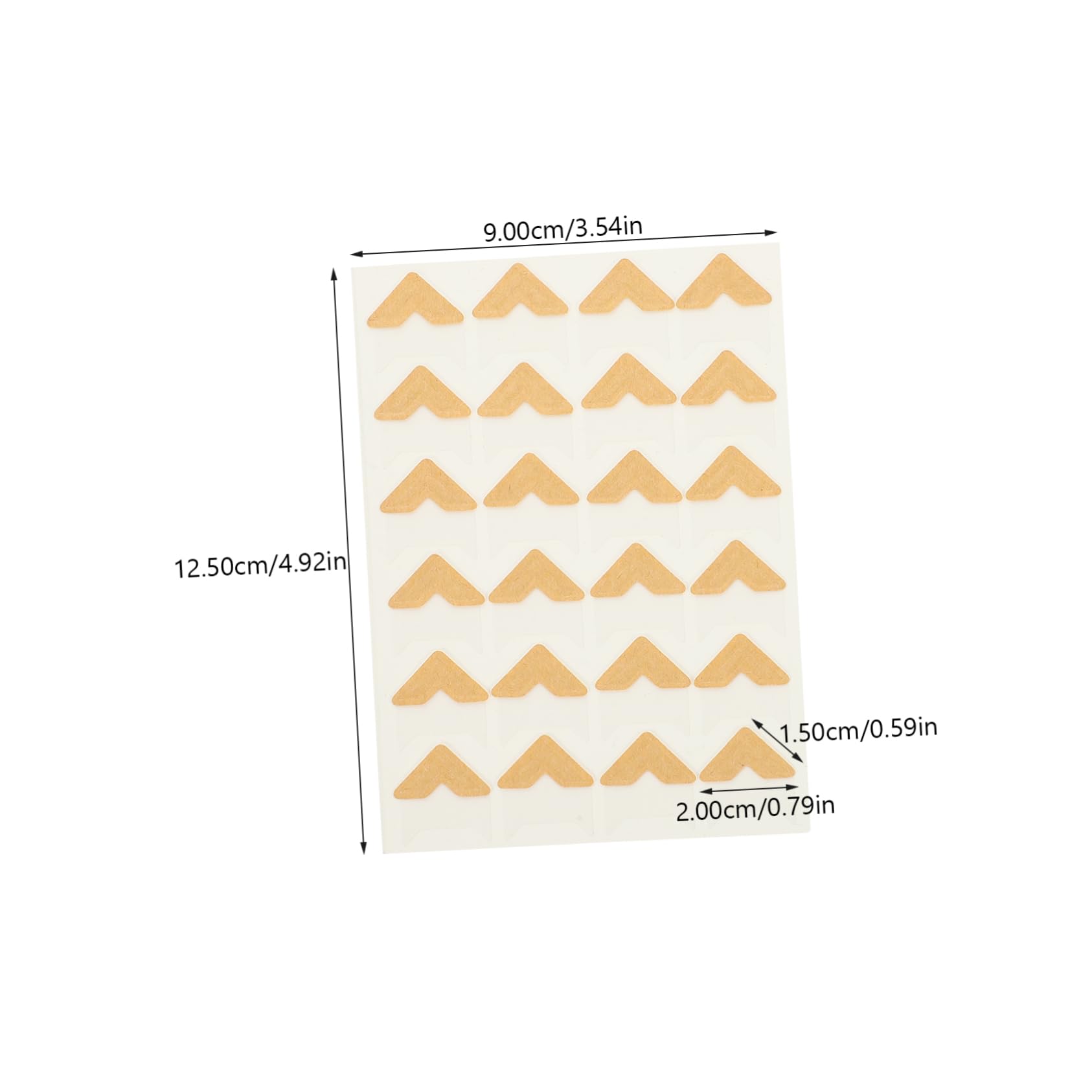 KALLORY Photo Mounting Corners 240 Pieces Photo Album Accessories Sticker Storage Book Corners for Scrapbookers