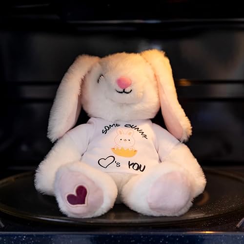 Miniatura 4 de ThermaPals - Animal de peluche suave para microondas - Perro de peluche - Animal de peluche para cachorros - Bonita almohadilla térmica - Animal de