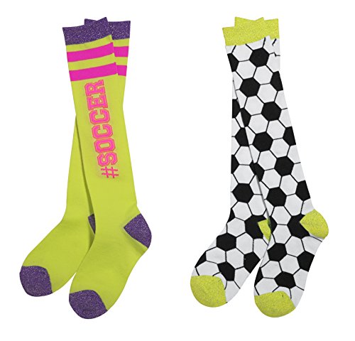 3C4G Three Cheers For Girls Soccer Knee High Socks - 2 Pairs
