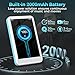 160GB MP3 Player with Bluetooth and WiFi – SWOFY D08 Android 13 Music Player with Spotify/Pandora/Audible/FM Radio, 4