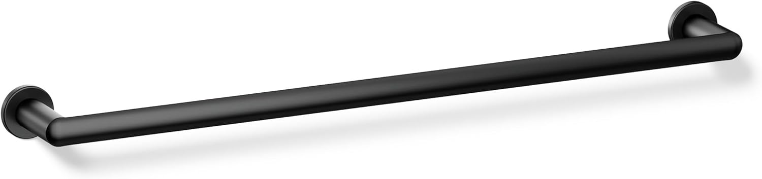 Kohler 97882-BL Kumin™ 24" Towel bar, Matte Black