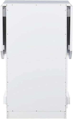 Miniatura 5 de SEI Furniture Organizador plegable convertible, escritorio para manualidades, color blanco