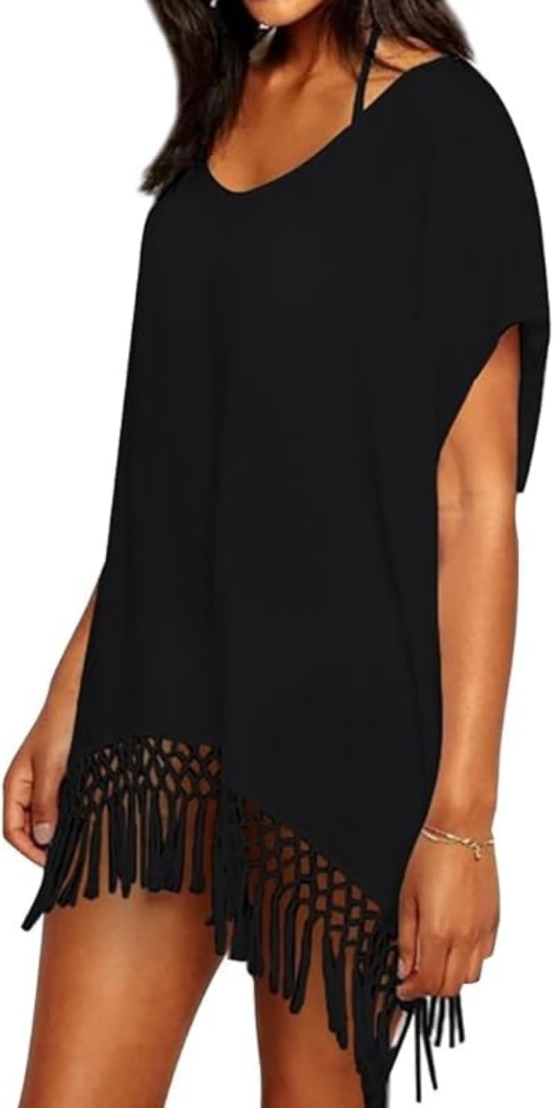 Chalier Pareo Playa Mujer, Trajes de Baño Bikini Ropa Vestido Playa Mujer Ropa para Verano Vacaciones Cover Up