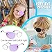 Kingdder 6 Pieces Soft Eye Patch for Glasses Breathable Eyes Patch for Adults Men Women to Cover Right or Left Eye(Small Size)