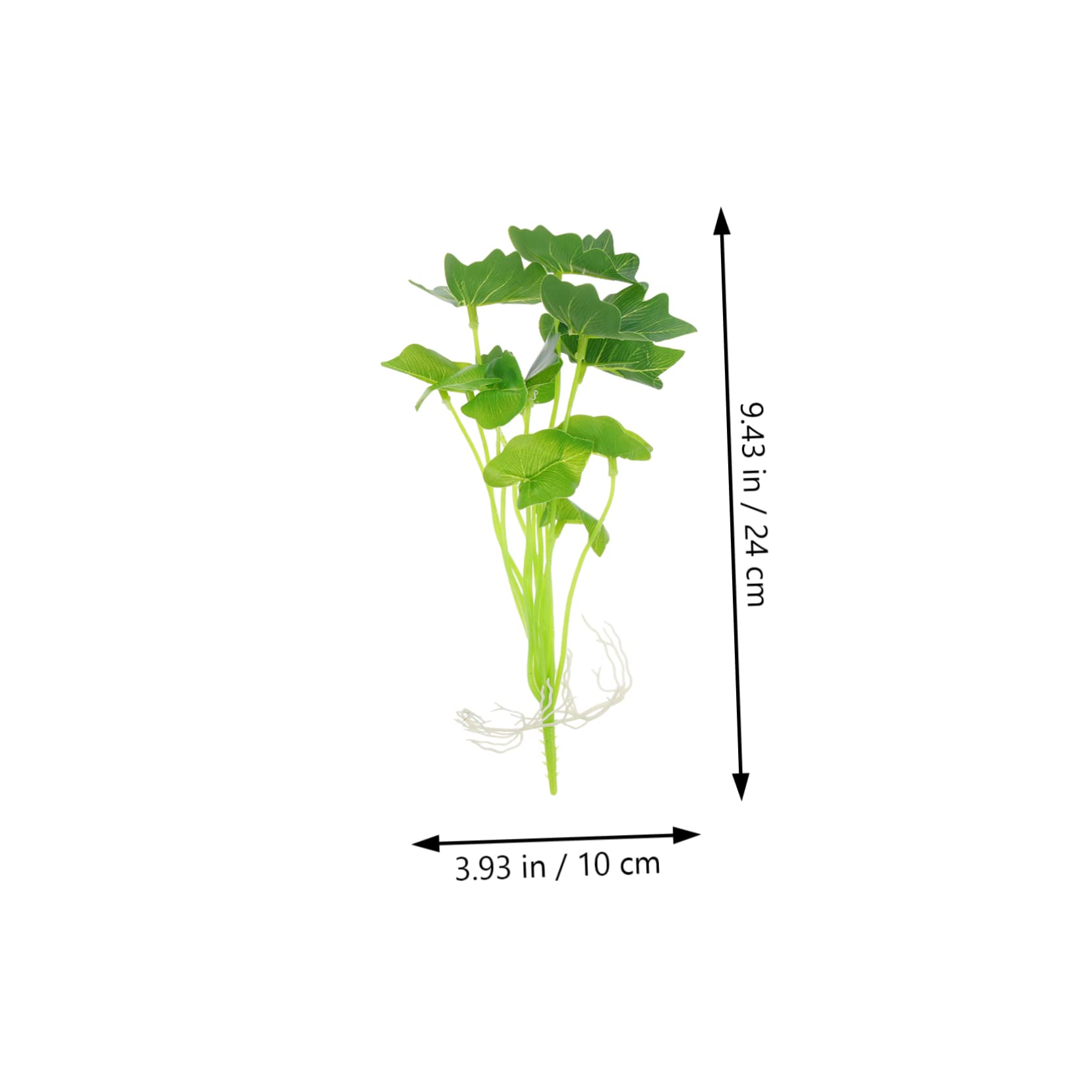Cabilock 25 Piezas De Plantas De Imitación Decoraciones Verdes Decoración para Mesa Decoración De Mesa De Comedor Plantas Acuáticas Artificiales Adorno De Acuario Decoración De Acuario