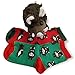 io vivo in italia GIFT BOX calze CINGHIALE idea regalo per ogni occasione (SET 2 PAIA BAMBINI +PELUCHE)