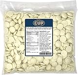 By The Cup White Chocolate Wafer Candy Melts 5 lb Bag for Chocolate Fountain, Fondue Sets, Molds and...