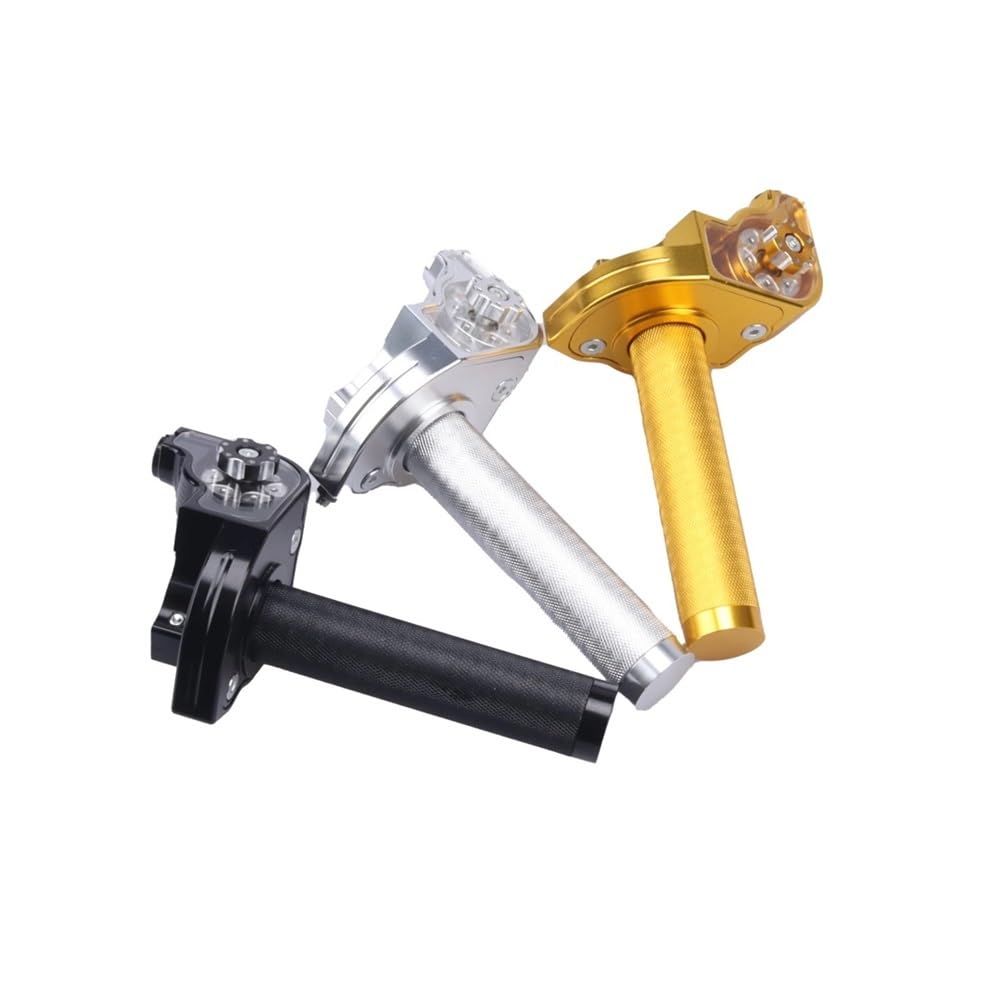 Poignées D'accélérateur Universelles Antidérapantes pour Moto, 22mm, pour ATV, Vélo, Cyclomoteur, Accessoires De Motos