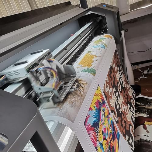 XcBAIHOUD Bekannt Bilder Canvas Wand Kunstdrucken An der Mühle von Adolf Vollmer Natur Leinwand Kunst Wanddekoration für Zimmer 60x90cm