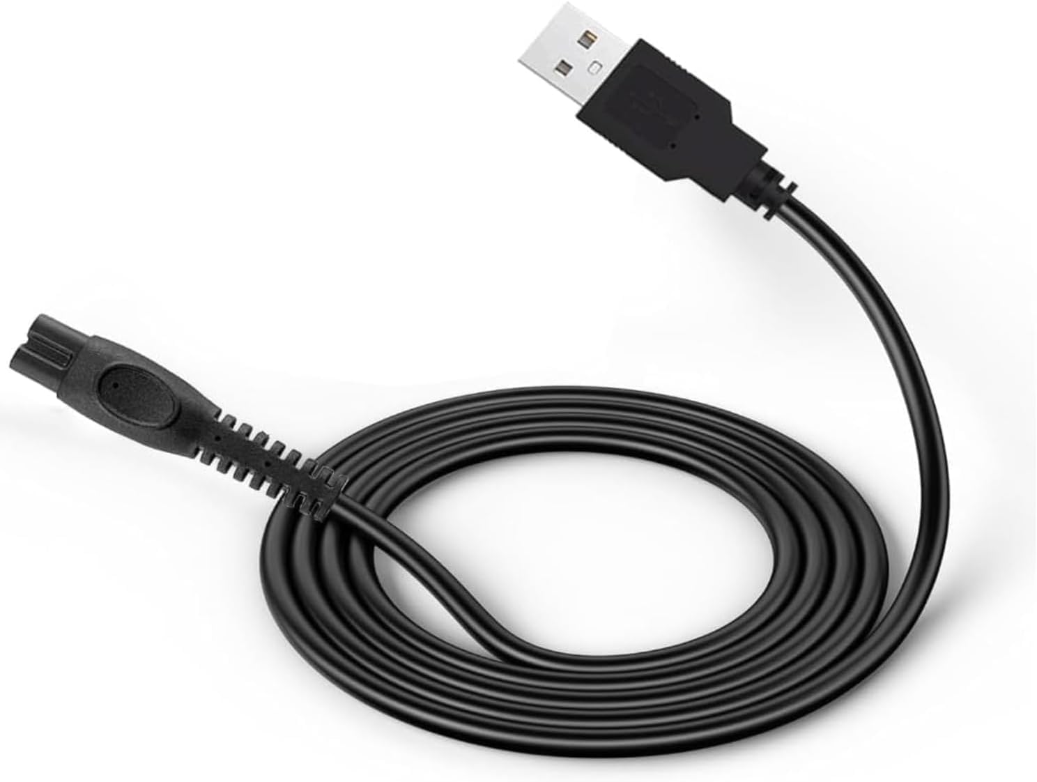 Repuesto Cable de carga USB Cargador 5V Cable de Alimentación para Afeitadora Eléctrica, compatible con Philips OneBlade Norelco QP2724/90, QP2834/70, MG5910/49, MG7910/49, MG9510/60