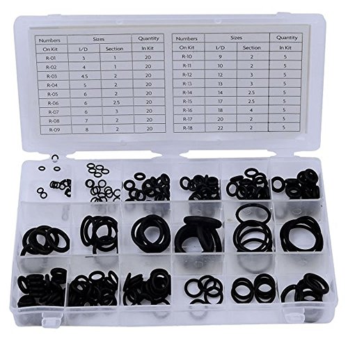Rolson 61224 225 pc O-Ring Assortment