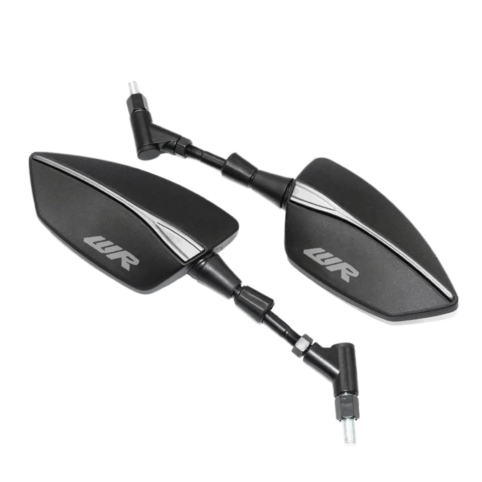 Rétroviseurs Moto 10mm WR125X Vision Grand Angle Filetage Inversé - 5
