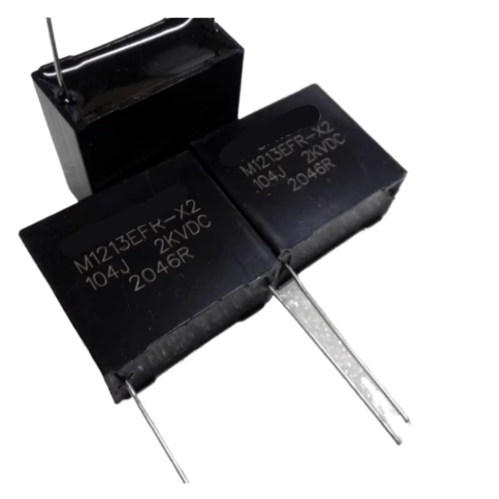 BALYDLUL 5pcs M1213EFR X2 2000V 2KVDC 104J 0.1UF 100NF 5% 27.5mm capacitor