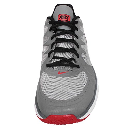 Image of Nike Men's Dual Fusion Tr VI Wolf Grey,Daring Red,Cool Grey,Black Outdoor Multisport Training Shoes -10 UK /India (45 EU)(11 US)
