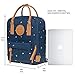 KAUKKO Kf Rucksack für Herren, Blau [k1007-5], 8.26" x 4" x 10", Tagesrucksa