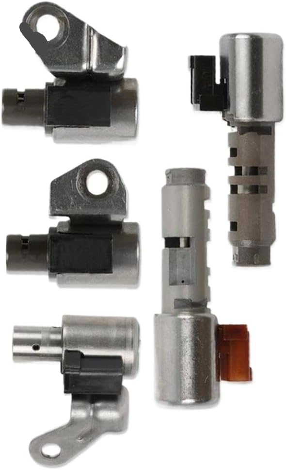 Car Transmission Solenoid Kit 5pcs Compatible With U340E U341E U341F Yaris 1.5L FWD Engine