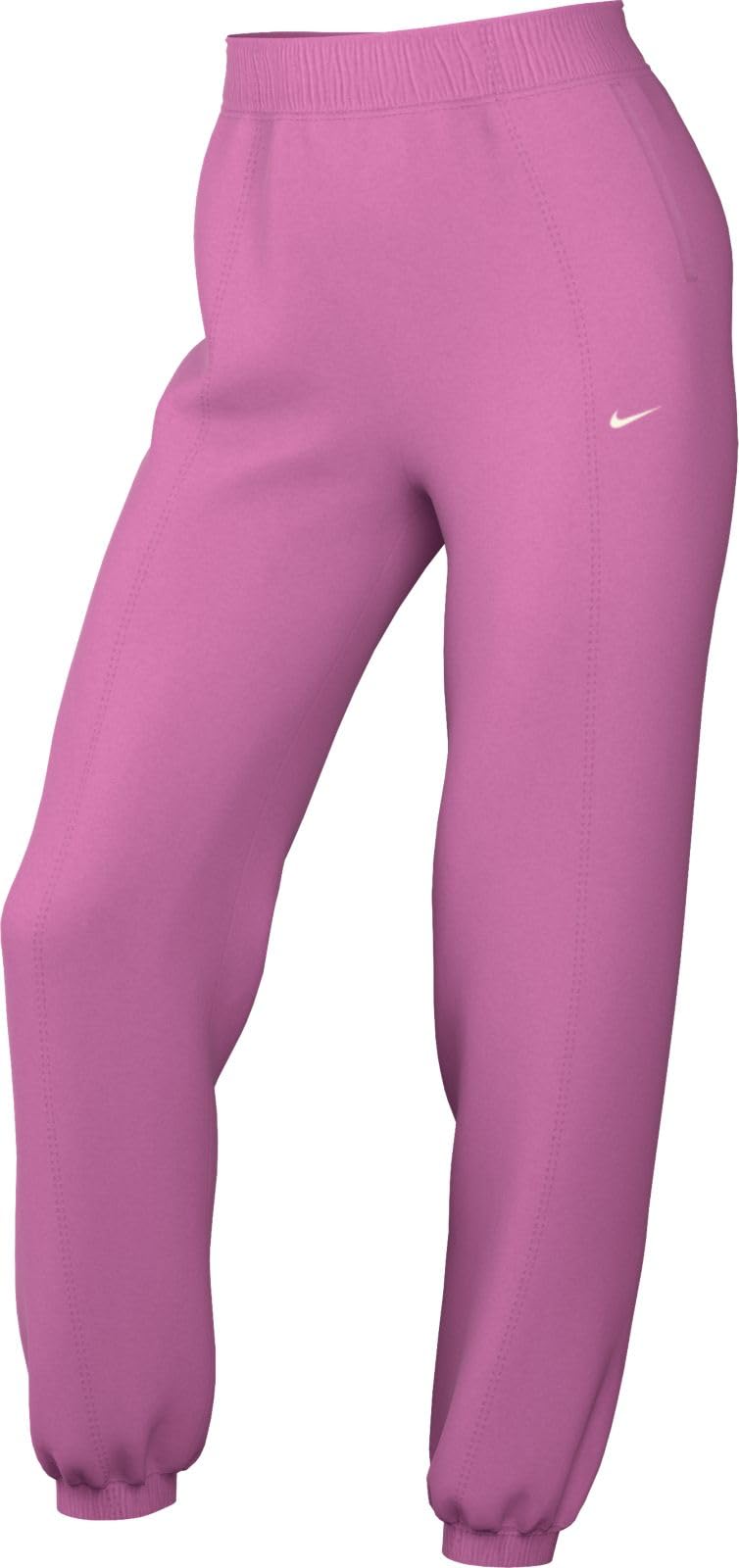 NIKE Damska odzież sportowa Chill Terry French Terry Trainingshose Mit Hohem Bund Und Schmaler Passform Für Damen French Terry Spodnie dresowe