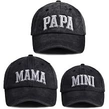 3 Matching Family Cap Comfortable Poly Cotton Fabric Giving Sun Protection