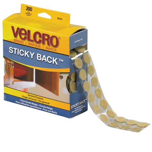 VELCRO Brand VELCRO® Tape (90140-0) Hook and Loop Combo Packs, Dots, 3/4