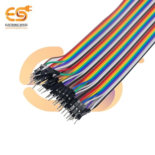 Image of Electronic Spices Jumper Wire cable 40 pin male to Female 26AWG (21cm)