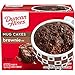 Duncan Hines Perfect Size for 1 Mug Cake Mix, Ready in About a Minute, Chocolate Brownie, 4 individual pouches