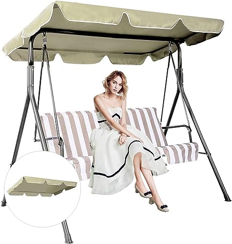 Toit de rechange pour balancelle déchirée bâche de protection imperméable