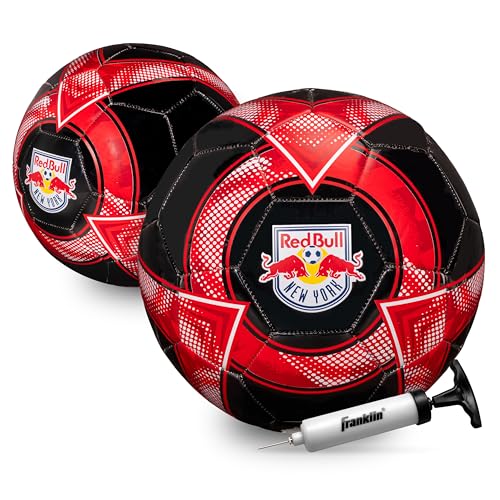 Image of Franklin Sports Official MLS Team Soccer Balls - Official Size 5 Soccer Balls - Regulation Size + Weight Soccer Ball for Kids + Adults - Boys + Girls Soccer Ball - Air Pump Included