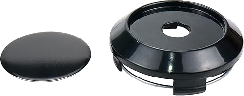 Miniatura 5 de Modengzhe Tapacubos centrales de rueda de plástico, 4 unidades, con agujero, diámetro exterior de 2.520 in y 2.244 in de diámetro interior para