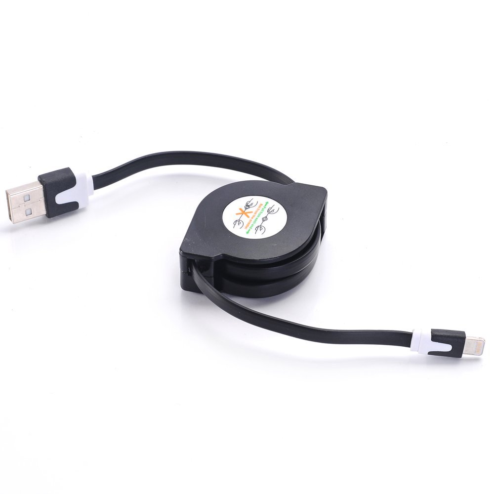 USB Cable Retractable Universal USB Charger Cable for iPhone 6s 6s Plus 5 5S 5C SE 4S 4