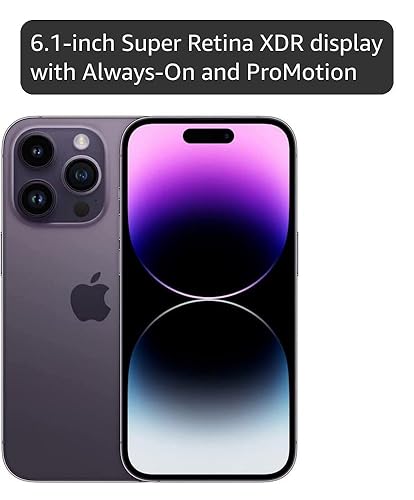 Amazon.com: Apple iPhone 14 Pro (Renewed), 128GB, Deep Purple