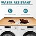 Royxen Laundry Countertop Solid Wood, Countertop for All Front-Loaded Washing Machine and Dryer, Extra Room for Laundry Room, Oak