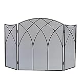 Pleasant Hearth Gothic Fireplace Screen