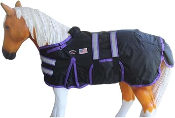 36-42Medium 1680D Miniature Weanling Donkey Pony Horse Foal Winter Blanket 519TS02PR