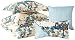 Tribeca Living Casablanca 5-Piece Cotton Floral Duvet Cover Set, Queen