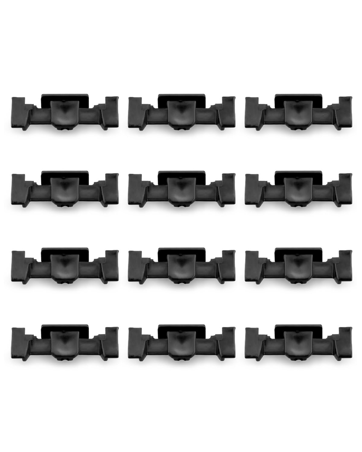Photo 1 of 12Pcs Headlight Trim Ring Clips 51132752145 Fit for Mini Cooper R55 R56 R57 R58 R59 R60 F56 F60 (Black)