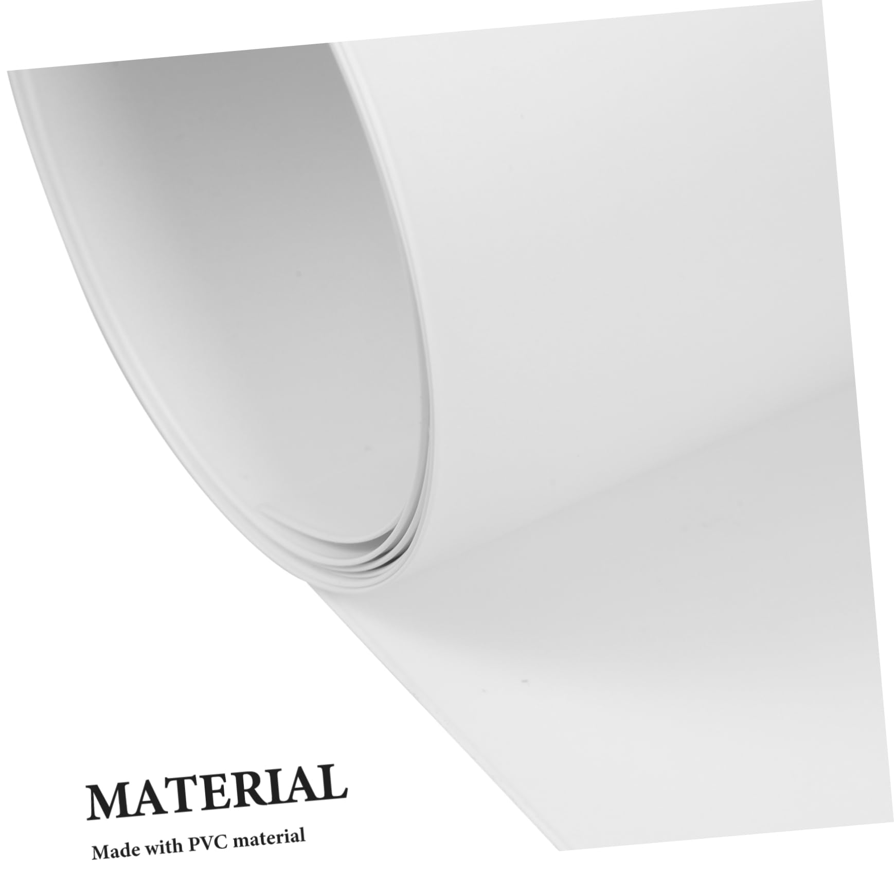 WOONEKY 5pcs PVC Vertical Blind Replacement White for Sliding Door Window Easy Install