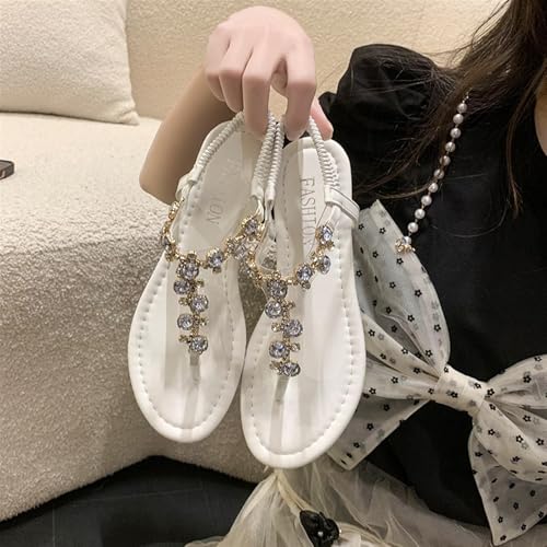 Sandals For Women Dressy Summer, Rhinestone Sandals For Women2