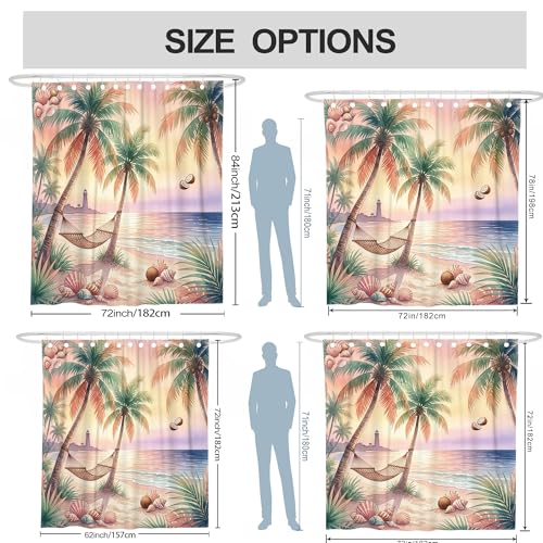 Rideau de douche polyester imperméable anti-éclaboussures 157x183cm - 4