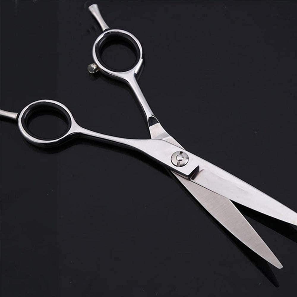 Forbici professionali per sfoltire i capelli, 15,2 cm, per salone e uso domestico, design unico per barbieri, ideali per precisione e styling